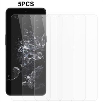 5 stk / pakke for OnePlus 10T 5G / ACE Pro 5G skjermbeskytter i herdet glass 0,3 mm 2,5D transparent klar film