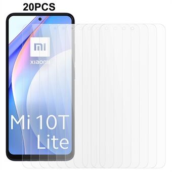 20 stk / pakke for Xiaomi Mi 10T Lite 5G / Note 9 Pro 5G / Mi 10i 5G herdet glassfilm 0,3 mm 2,5D telefonskjermbeskytter