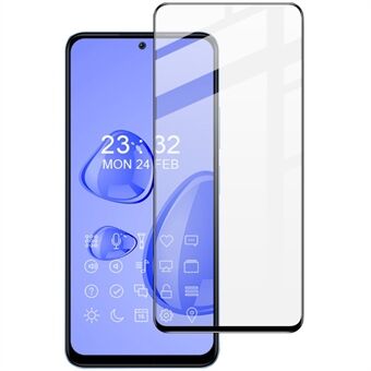 IMAK Pro+ Series for Xiaomi Redmi Note 12 4G 9H Hardness HD Full Screen Protector Anti-Dust Tempered Glass Film