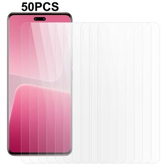 50 STK For Xiaomi 13 Lite / Civi 2 5G Anti-Dust HD Klart herdet glassfilm Skjermbeskytter til mobiltelefon