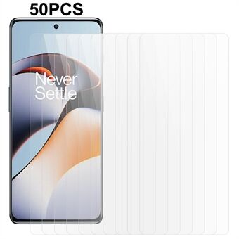 50 stk for OnePlus ACE 2 5G / 11R 5G telefonskjermbeskytter herdet glass anti- Scratch