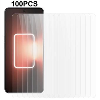 100 stk for Realme GT Neo 5 5G herdet glassfilm Ultra Clear Full Glue Telefonskjermbeskytter
