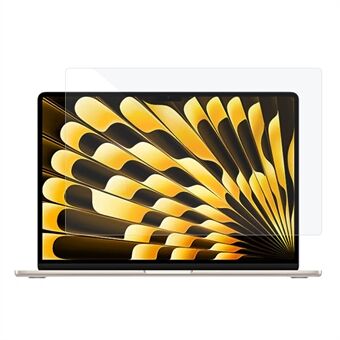 For MacBook Air 15 tommer (M2, 2023) skjermbeskytter 0,3 mm Arc Edge Anti-Shatter Klart herdet glass nettbrettfilm