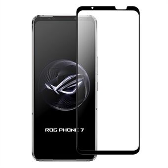 For Asus ROG Phone 7 5G Full Glue Phone Screen Protector Black Edge AGC Glass Anti-eksplosjonsfilm
