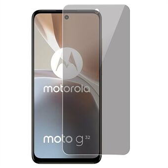 Spy skjermbeskytter for Motorola Moto G32 4G, 0,3 mm Arc Edge heldekkende skjermfilm av herdet glass