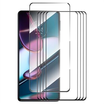 ENKAY HAT Prince 5 stk Skjermfilm for Motorola Moto G 5G (2023) / Edge 30 Pro (Motorola Edge+ (2022)) Høyt aluminium-silikon glass 2.5D skjermbeskytter
