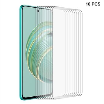 ENKAY HAT Prince 10 stk Telefonskjermbeskytter for Huawei nova 10z 4G , 0,26 mm 9H 2,5D høy aluminium-silisium glassfilm