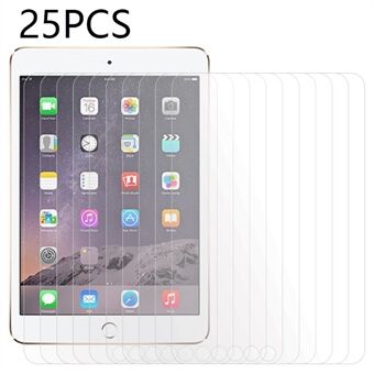 25 STK For iPad mini / mini 2 / mini 3 Krystallklar film Anti- Scratch skjermbeskytter i herdet glass