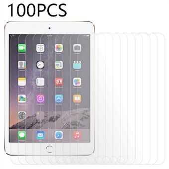 100 STK For iPad mini / mini 2 / mini 3 herdet glassfilm HD Clarity skjermbeskytter