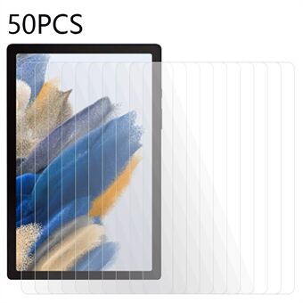 50 STK For Samsung Galaxy Tab A9 skjermbeskytter Ultraklart herdet glass nettbrettskjermfilm