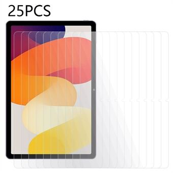 25 STK For Xiaomi Redmi Pad SE Skjermbeskytter i herdet glass HD Clear Tablet Beskyttende skjermfilm