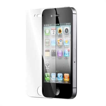 Premium Skjermbeskytter i Herdet Glass til iPhone 4 4S - Gjennomsiktig