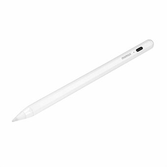MOMAX ONE LINK Tablet Stylus Pen Anti-mistouch Tilt Sensitivity Capacitive Stylus Pen for iPad Pro 11-inch / 12.9-inch (2021/2020/2018) - Hvit
