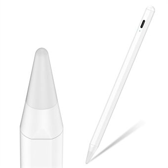 P6T oppladbar magnetisk adsorpsjon berøringsskjerm Active Stylus Pen med håndflateavvisning tilt-deteksjon (CE-sertifisert) for iPad Pro 11-tommers / 12,9-tommers / iPad Air / iPad Mini / iPad (2018 og senere)