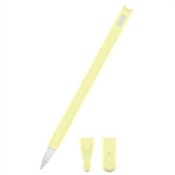 For Apple Pencil (2. generasjon) Myk silikonbeskyttende blyantveske.
