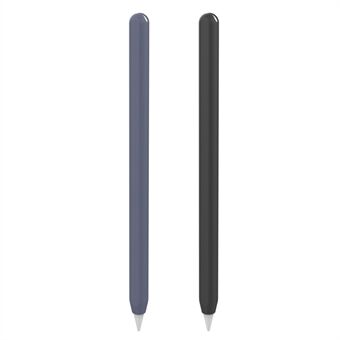 STOYOBE For Apple Pencil 2nd Generation 2 Stk Anti-skli silikon beskyttelseshylse Stylus Pen deksel