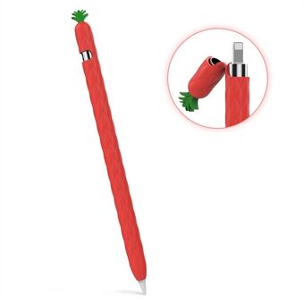 AHASTYLE PT106-1 for Apple Pencil (1. generasjon) Stylus Pen Beskyttelseshylse Ananas Style Pen Silikonetui