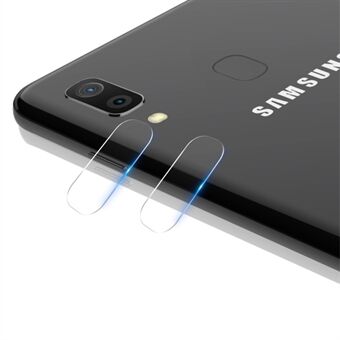IMAK 2 stk / pakke High Definition Glass Clear Kameralinsebeskytter for Samsung Galaxy A40