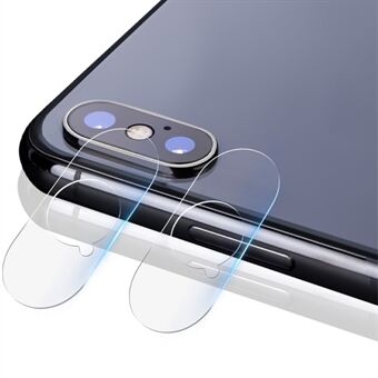 IMAK 2stk / pakke HD-glass beskyttende linsefilm for iPhone XS / X / XS Max