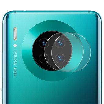 2 stk HAT Prince for Huawei Mate 30 Pro/ Mate 30 [0,2 mm 9H 2,15D buekanter] Kamerafilmer i herdet glass