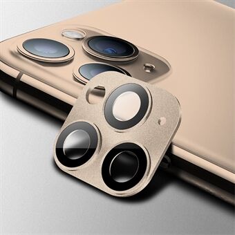 Matt metallramme + herdet glass kameralinsebeskytter for iPhone 11 Pro/ 11 Pro Max