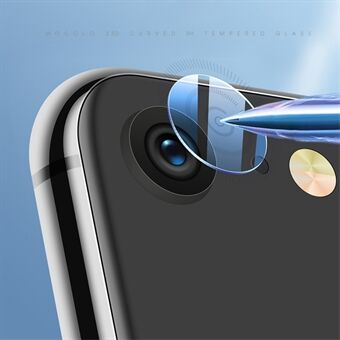 MOCOLO Anti-eksplosjon herdet glass kameralinsebeskytter [Ultra Clear] for iPhone SE (2. generasjon)