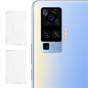 IMAK 2 stk / pakke kameralinsefilmer i klart glass for Realme X50 Pro 5G