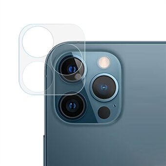RURIHAI 0,3 mm 3D full dekning Støvtett herdet glass kameralinsefilm for iPhone 12 Pro