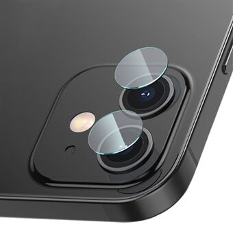 MOCOLO Ultra Clear, gjennomsiktig, herdet glass, kameralinsebeskytter for iPhone 12
