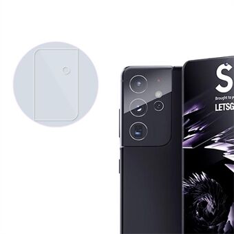 Klart herdet glass kameralinsebeskyttelsesfilm for Samsung Galaxy S21 Ultra