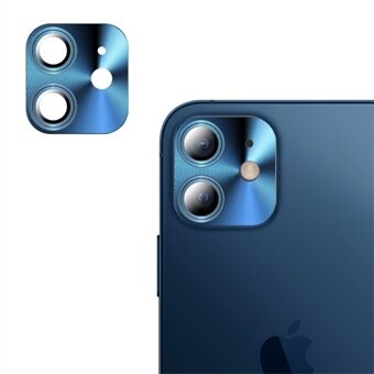 TOTU metallramme herdet glass beskytter kameralinsefilm for iPhone 12