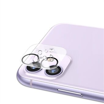 MOCOLO for iPhone 11 6,1 tommers silketrykk HD herdet glass kameralinsebeskytter - svart