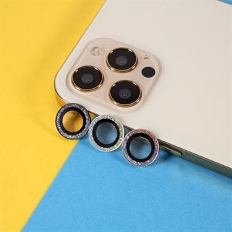 3 stk Ring metallringglass [tilfeldig farge] for iPhone 12 Pro/ 11 Pro/ 11 Pro Max