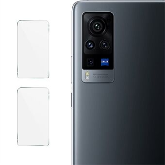 2 stk / pakke IMAK høygjennomsiktig kameralinse slitebestandig beskyttende herdet glassfilm for vivo X60 Pro (Kina)