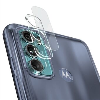 IMAK HD herdet glass integrert anti- Scratch linsefilm + linsedeksel for Motorola Moto G40 Fusion / G60