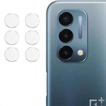 IMAK 2 pakke/sett klar boblefri enkel monteringsveske vennlig kameralinsebeskytterfilm for OnePlus Nord N200 5G