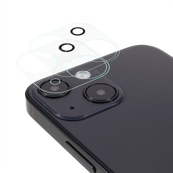 2 stk heldekkende anti- Scratch herdet glass kamera linsefilmbeskytter for iPhone 13 6,1 tommer