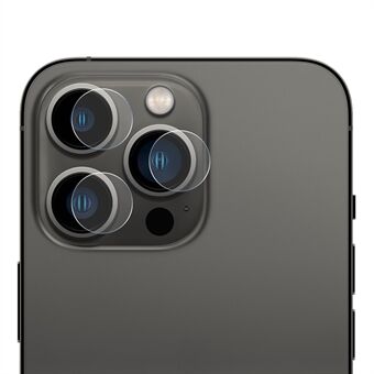 ENKAY 0,2 mm 9H hardhet HD anti- Scratch herdet glass bak kameralinsebeskytter (3 stk / gruppe) for iPhone 13 Pro / 13 Pro Max
