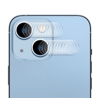 ENKAY 10 gruppe / sett 0,2 mm 9H Scratch herdet glass bak kameralinsebeskyttelsesfilm (2 stk / gruppe) for iPhone 13/13 mini