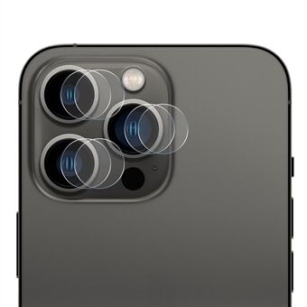 ENKAY 2 Gruppe / Sett Ultra-tynn HD 0,2 mm klar Scratch herdet glass kameralinsebakfilm (3 stk / gruppe) for iPhone 13 Pro / 13 Pro Max