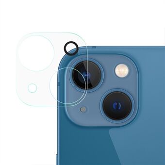 Herdet Glass med Full Dekning - Kamera-/linsebeskytter for iPhone 13 Mini - 9H hardhet - 5,4 tommer