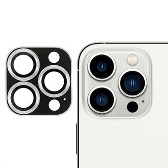 TOTU AB-061 Metal Trim herdet glass Kameralinseramme Beskyttende dekselfilm for iPhone 13 Pro 6,1 tommer / 13 Pro Max 6,7 tommer