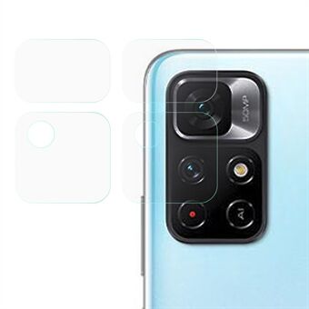 2stk/sett High Definition Full-dekning kameralinsebeskytter Scratch herdet glassfilm for Xiaomi Redmi Note 11 5G (Kina) (MediaTek) / Poco M4 Pro 5G / Redmi Note 11T 5G