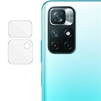 IMAK HD Clear Sterk hardhet herdet glass Kameralinsebeskytterfilmsett for Xiaomi Redmi Note 11 5G (Kina) (MediaTek) / Poco M4 Pro 5G / Redmi Note 11T 5G