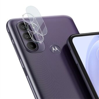 IMAK for Motorola Moto G31 Full Cover Slitebestandig HD Klart herdet glass Kameralinsefilm + Akryllinsedeksel