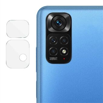 IMAK 1Set kameralinsebeskyttere for Xiaomi Redmi Note 11S 4G, HD Clear Scratch- Motstandsdyktig herdet glass kameralinsedeksel