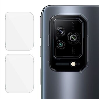 IMAK 2 stk / sett for Xiaomi Black Shark 5/5 Pro kameralinsebeskytter uten boble som dekker høyoppløst herdet glassfilm