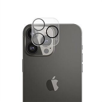 MOCOLO for iPhone 14 Pro 6,1 tommers kameralinsebeskytter med nattsirkelsirkel, 9H Anti- Scratch herdet glass silkeutskrift Kameralinsefilm