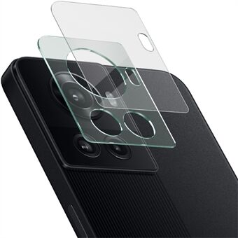 IMAK for OnePlus 10R 5G / ACE 5G Anti- Scratch Høy gjennomsiktighet herdet glass Kameralinsefilm + Akryllinsedeksel