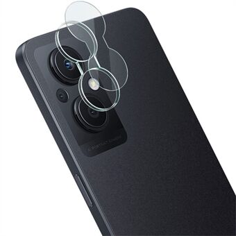IMAK for Oppo Reno8 Lite 5G kameralinsebeskytter integrert HD herdet glass linsefilm + akryl linsedeksel
